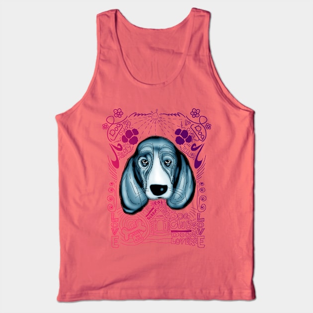 Dog Lover Club Tank Top by angsabiru